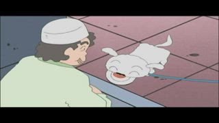 第575話 用跳蚤市場賺錢哦／爸爸和小白去散步哦／野原家高爾夫球場開幕哦
