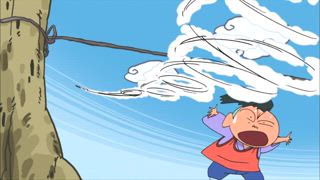 第609話 搖滾精神哦／足球太郎去打鬼哦／吵死人的計步器哦