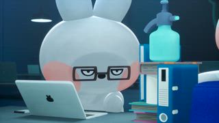 EP41 no way… this is my deskmate?!